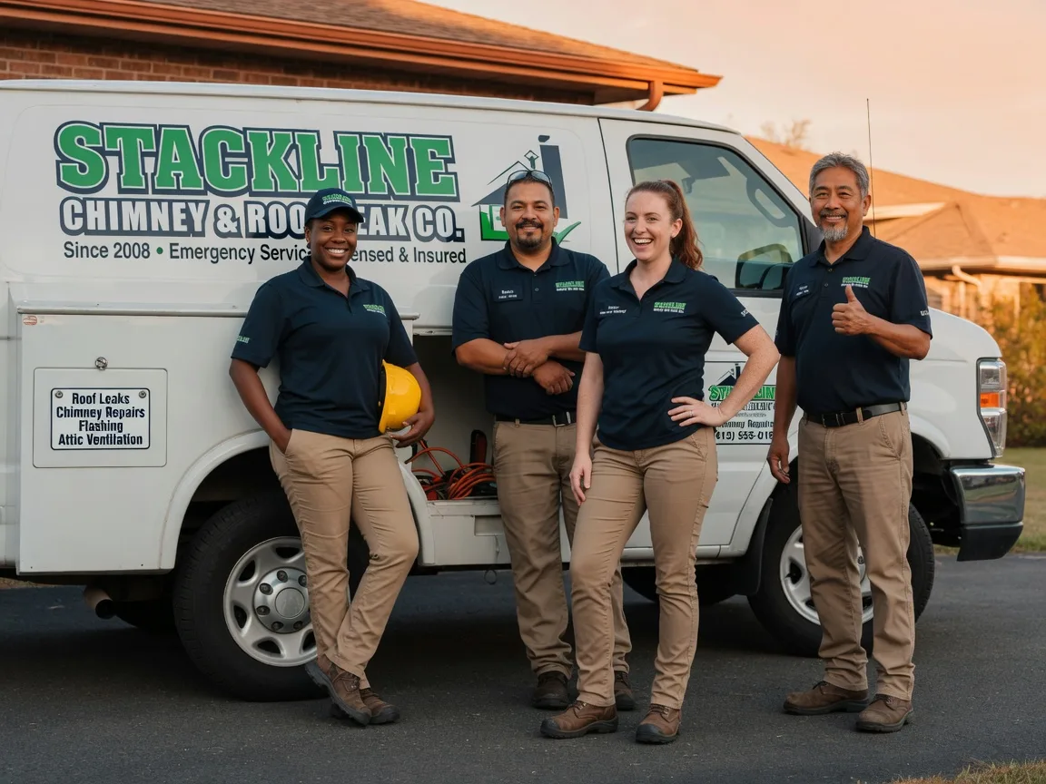 Chimney flashing repair company in Union, NJ